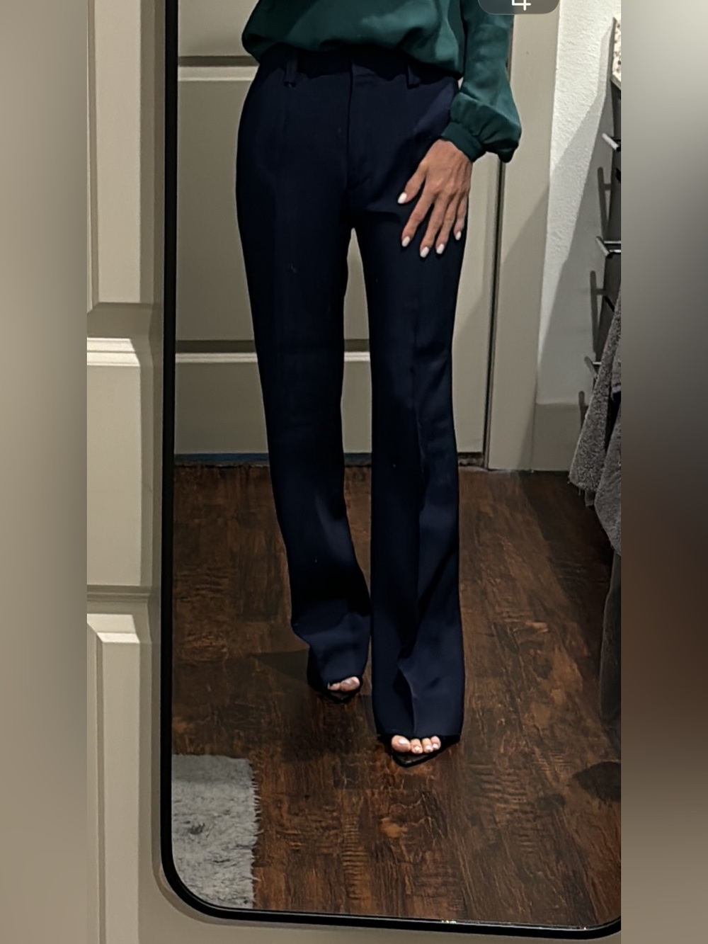 Victoria Beckham Navy Women's trousers Trousers